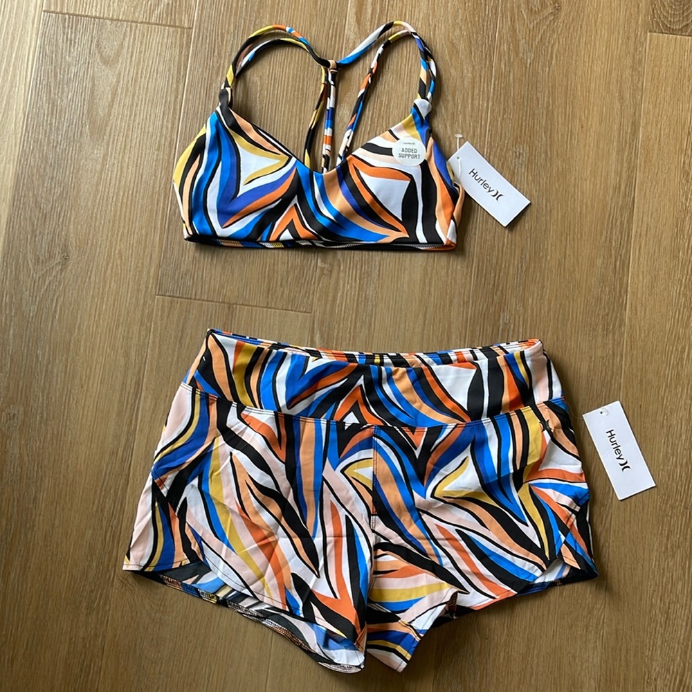 Hurley Sand Dunes Bikini Surf Set